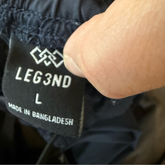 Navy Legends joggers size large in excellent condition - Picture 5 of 5